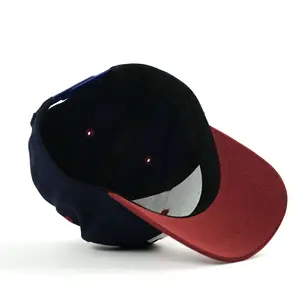 Hoge Kwaliteit Verstelbare Heren Baseball Caps Fabrikant Katoen Polyester Stof 3d Borduurwerk Baseball Caps Voor Man