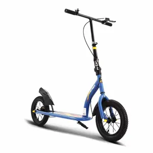 Teenager Two-wheeled Scooter For 8 to 12yrs Best Price Travel Folding Big Wheels Adult Kick Foot Scooter