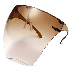 Kunststoff Schutz klar Sicherheit Gesichts schutz Transparente Mehrzweck Sport <span class=keywords><strong>Anti</strong></span> Staub Industrie Gesichts schutz Voll gesichts maske