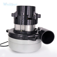 Moteur d'aspirateur 11621300 230V 1100W 169 mm de hauteur 144 mm de diamètre Pièces détachées pour aspirateur Ametek
