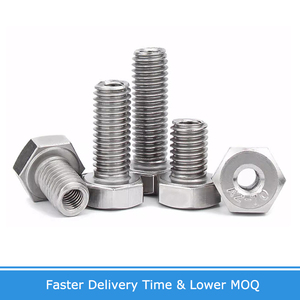 <span class=keywords><strong>Boulon</strong></span> creux à tête <span class=keywords><strong>hexagonale</strong></span> <span class=keywords><strong>hexagonale</strong></span> en acier inoxydable 304 DIN933 avec filetage externe et interne M6-M20 de vis - Product Image 3