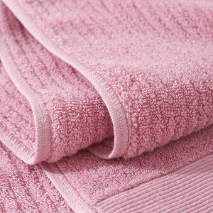 Biểu Tượng Tùy Chỉnh Đồng Bằng Sang Trọng Tốt Hấp Thụ Mềm 100% Bông Khăn Tắm Cho Phòng Tắm Khách Sạn - Product Image 4