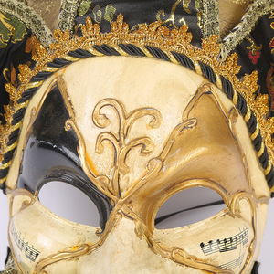 <span class=keywords><strong>Masque</strong></span> de <span class=keywords><strong>joker</strong></span> jester de style vénitien traditionnel, peint à la main, <span class=keywords><strong>masque</strong></span> de boule fantaisie pour événement festif, Offres Spéciales - Product Image 4
