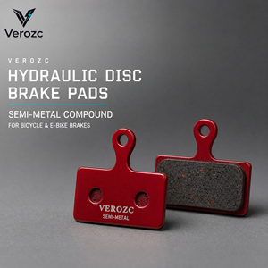 Pastillas de Freno de Disco Hidráulicas Semi-Metálicas VEROZC para Bicicleta Eléctrica Shimano Deore <span class=keywords><strong>XT</strong></span> SLX M666/M675/M7000 XTR, Repuestos FSA - Product Image 3