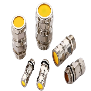 M16 M20 M25 M32 M40 M50 316ss đôi nén bọc thép tuyến cáp chống cháy nổ IP66 không thấm nước kim loại exd - Product Image 1