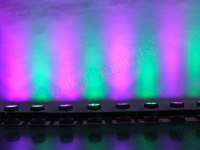 Projecteur LED extérieur IP67 36W Pixel DC24V DMX RGB en aluminium pour éclairage architectural et de bâtiments