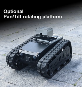 Roboter Gummi kette Tank Plattform Crawler Chassis Dreieck verfolgt Inspektions roboter mit Kamera Video-Steuerung TINS-8 - Product Image 3