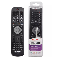 Control Remoto de Repuesto de Alta Calidad HUAYU RM-L1220 para Códigos Universales PHILIPS, Monitor Inteligente, TV LCD LED