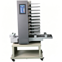 Machine de collation automatique de papier à 10/12 bacs pour livrets A4, calendriers, journaux et papier NCR