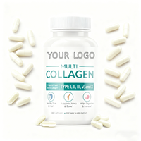 Capsules de beauté multi-collagène à base de protéines composites de collagène de types I, II, III, V, X, pour adultes (OEM/ODM)