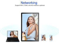 Pantalla LCD de 43 Pulgadas para Interiores, con Batería, para Publicidad en Tiendas Minoristas, con Función SDK