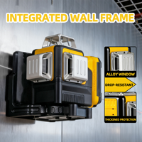 Niveau laser vert 3D 12 lignes rotatif à 360° de qualité industrielle DW DW089LG 2026 pour marquage extérieur de chantier avec batterie au lithium