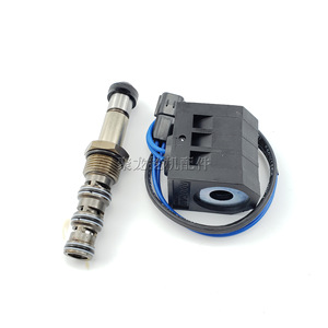 คอยล์โซลินอยด์วาล์ว Doosan Daewoo 24V DC สำหรับระบบไฮดรอลิกของรถขุด วาล์วไพล็อต - Product Image 4