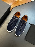 Baskets décontractées en cuir véritable pour hommes, style rétro, logo personnalisé, chaussures de course et de marche respirantes, tendance mode hiver-printemps