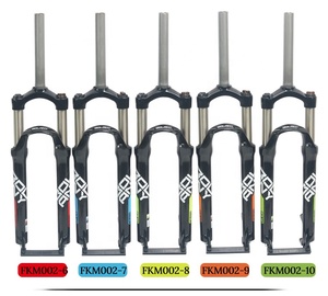 Fourche avant de vélo de montagne BOLANY 24'' - Fourche mécanique en alliage d'aluminium - Amortisseur à commande par <span class=keywords><strong>le</strong></span> guidon - Accessoires de vélo - Product Image 4
