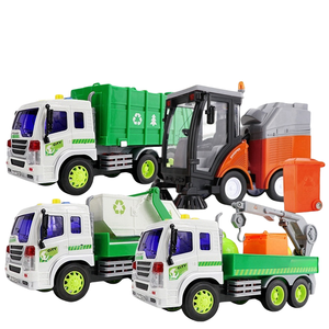 2025 nuovo <span class=keywords><strong>camion</strong></span> della spazzatura alimentato ad attrito di plastica <span class=keywords><strong>giocattolo</strong></span> con luci <span class=keywords><strong>giocattolo</strong></span> <span class=keywords><strong>camion</strong></span> della spazzatura del bambino giocattoli per bambini - Product Image 1