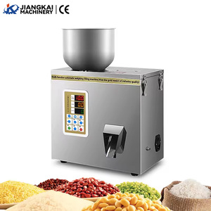 ماكينة تعبئة الشاي والسافرون نصف أوتوماتيكية لجرعات المكسرات والحبوب وبذور فول الصويا وغيرها من المنتجات الغذائية التي توسم على الملصقات البلاستيكية - Product Image 5