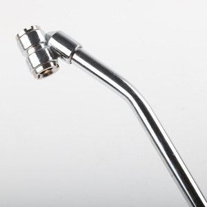 Tire Inflator With Pressure Gauge Single Cylinder European Style For Compact <b>Car</b> Motorcycle - Product Image 3