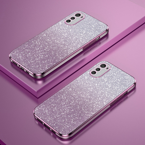 Moda Shine Gradient Glitter Galvanoplastia TPU Funda de teléfono para Motorola <span class=keywords><strong>Moto</strong></span> <span class=keywords><strong>Edge</strong></span> <span class=keywords><strong>Moto</strong></span> X G E <span class=keywords><strong>Z</strong></span> - Product Image 4