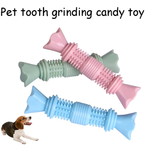 Pet Toys Wholesale Safe and Non-toxic TPR <b>Candy</b> Shape Dog Toy Molar Rod Chewing Dog Teething <b>Stick</b> Toy - Product Image 2