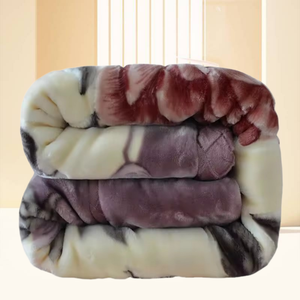 ผ้าห่มฮู้ดดี้แจ็คการ์ด วินเทอร์ เชอร์ปา แบบกำหนดเอง สำหรับใช้ในบ้าน เนื้อนุ่ม สบาย ฟู หนา สองชั้น ผลิตจากโพลีเอสเตอร์และผ้าฝ้าย มีหลายสี - Product Image 1
