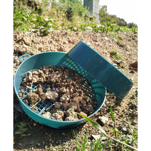 PP-tamiz de suelo de plástico para jardín, 19cm x 4,6 cm, verde oscuro, nuevo - Product Image 6