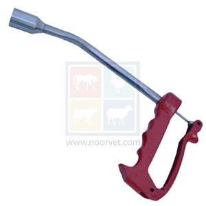 Pistolet bolus léger en acier inoxydable le plus vendu Bolus de calcium personnalisable Instruments vétérinaires de haute qualité Grand animal - Product Image 2