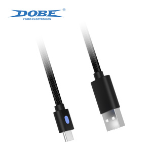 Accessoires de jeu <span class=keywords><strong>DOBE</strong></span>, câble de charge <span class=keywords><strong>USB</strong></span> T0 Type-C de 80 cm avec lumière - Product Image 4