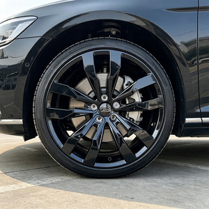 Jantes de voiture en aluminium forgé 20x9 20x9.5 21x9.5J ET30/33/45 CB66.6 71.56 à entraxes décalés 5*112 5x130 pour VW Touareg <span class=keywords><strong>Touran</strong></span> - Product Image 1