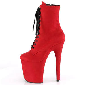 Chaussures de pole <span class=keywords><strong>dance</strong></span> pour femmes de 8 pouces, bottes exotiques, plateforme, bottes sexy pour femmes, bottes de strip-teaseuse à la cheville - Product Image 3