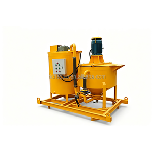 Mélangeur de ciment 400L avec réservoir d'agitation 700L pour injection souterraine continue RMA400-700 - Product Image 6