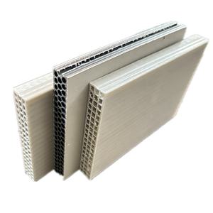 Tebal 18mm 4x8 lembar untuk Panel plastik berongga PP Cut-to-Size Formwork untuk konstruksi beton Panel plastik untuk konstruksi - Product Image 3