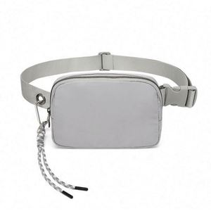 Fashion Metal Zipper Crossbody Sport <b>Gym</b> Women Chest <b>Bag</b> <b>Mini</b> Lu Lu Waist <b>Bag</b> Fanny Pack with Custom Logo - Product Image 4