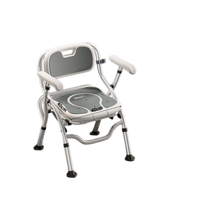 Top Quality Spanish <b>Bath</b> chair in aluminium with adjustable height and backrest Ready for Export - Product Image 1