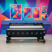 Impresora de Sublimación Profesional de 1.8 Metros con 2 Cabezales Epson I3200-A1, Máquina de Transferencia de Calor para Pancartas Exteriores, Plotter Textil Yinstar