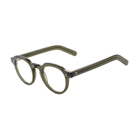 Mode optique verre oeil verre cadre lunettes de Prescription rétro Design Mazzucchell acétate montures de lunettes
