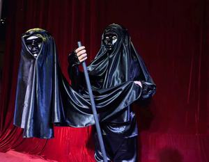 Unisex Doppelkopf-Bühnenkostüm für Erwachsene Akrobatik-Performance Halloween-Anzug für Nachtclub-Tanz & Ballsaal-Verkleidung - Product Image 4