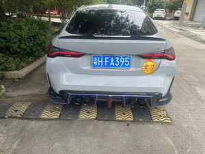 ชุดแต่งคาร์บอนไฟเบอร์สำหรับ BMW ซีรีส์ 4 รุ่น G22 G23 425i 430i ลดราคาพิเศษ ประกอบด้วย สปอยเลอร์หน้าคาร์บอนไฟเบอร์ และดิฟฟิวเซอร์หลัง - Product Image 5