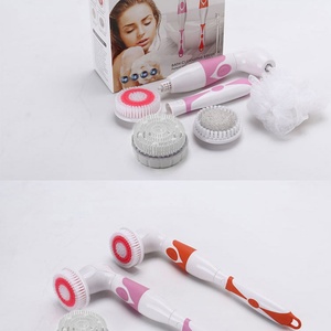 Brosse de massage électrique rotative à long manche pour douche et bain, en plastique, confortable, en promotion - Product Image 3