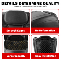 Sac de coffre de moto, boîte de rangement pour bagages arrière, boîte à outils, valise de voyage pour Harley Softail Touring Sportster, pour Yamaha, pour Honda