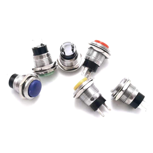 สวิตช์ปุ่มรีเซ็ตอัตโนมัติ ไม่มีล็อค แบบกดติดปล่อยดับ รุ่น DS-<span class=keywords><strong>212</strong></span> IP54 ผลิตจากโลหะผสมสังกะสี - Product Image 3