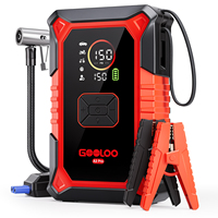 GOOLOO 3000a A3 Pro Démarreur de Voiture Multifonctionnel 12 Volts Kit de Démarrage d'Urgence pour Batterie de Voiture Compresseur d'Air Lumière LED Allume-cigare