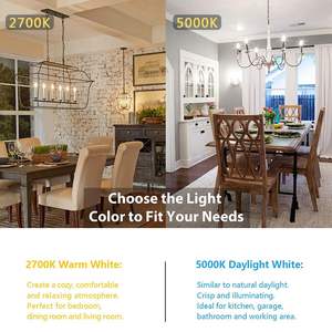 4 упаковки E26 канделябры светодиодные лампочки 4 Вт (эквивалент 40 Вт) светодиодные люстры лампочки 2700K теплый белый Потолочный вентилятор лампы - Product Image 3