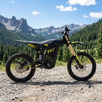 Motocicleta Eléctrica Todoterreno Alternativa a la Surron Ultra Bee, 17KW, 500N.m, 72V, 40Ah, Alcance de 120km, 95km/h, Distancia al Suelo de 268mm, Resistente al Agua IP65
