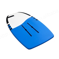 Nouvelle Vague 2025 : Planche Hydrofoil KUAYO FUN Écologique en Fibre de Carbone Bleue PVC EVA 3'8'' pour Surf Océanique FB001 Tout-Terrain
