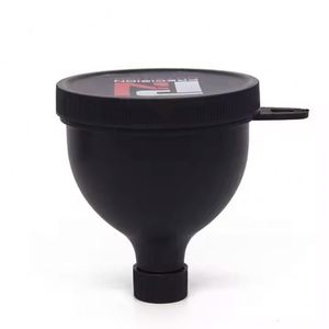 Custom Made 100ml Plastic Powder Addition <b>Protein</b> Jar-Shaped 100ml <b>Bottles</b> Bulk Keychain Travel Scooper Supplement Funnel Black - Product Image 4
