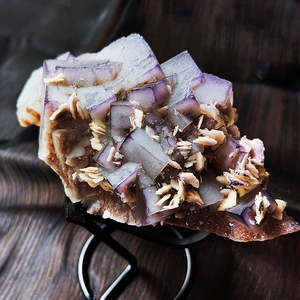 <span class=keywords><strong>Cubo</strong></span> de fluorita púrpura Natural de alta calidad y especímenes minerales de piedra cruda de racimo-para decoración de cristal o fluorita de barita - Product Image 3