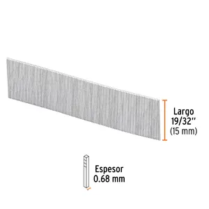 กล่องที่ 1 บรรจุตะปู 10000 ตัว เบอร์ 23 ขนาด 15 มม. สำหรับ CLNE-23, TRUPER - Product Image 2