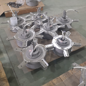Ventilateur de plafond en alliage d'aluminium et de magnésium, grande capacité, basse vitesse, prix usine, 220V/380V, garantie 3 ans, idéal pour l'industrie laitière - Product Image 5