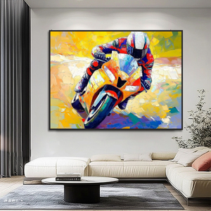 Pittura astratta di alta qualità su tela sportiva personalizzata testurizzata per l'home Office fatto a mano moderna decorazione artistica da parete di alta qualità - Product Image 3